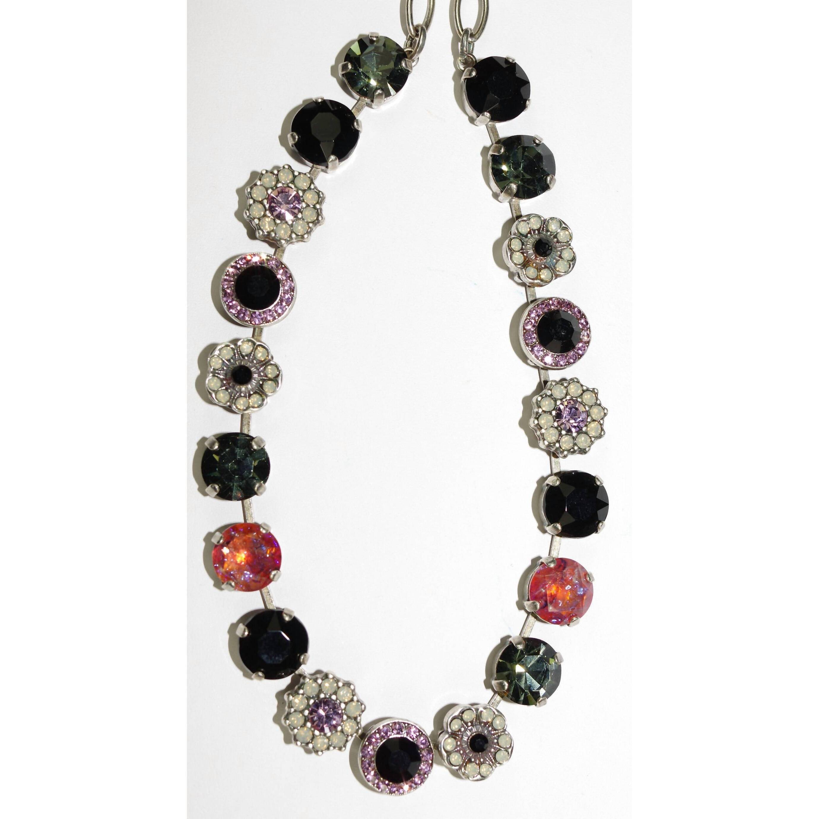 New Mariana Romance Sophia Necklace In Black, Pink, White